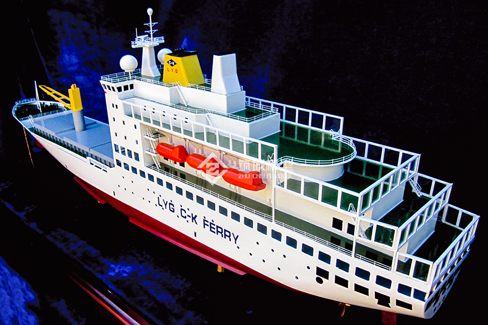 紫玉兰船舶模型
