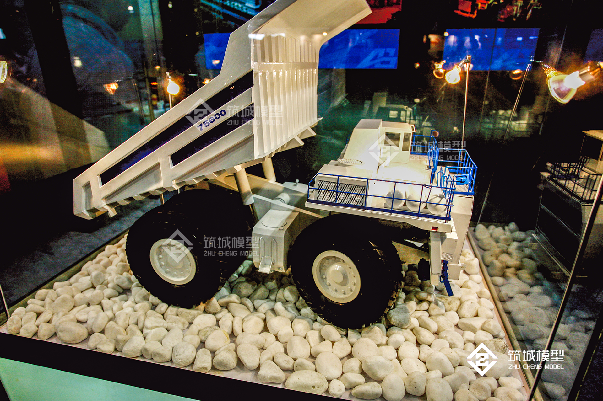 工程车模型整体效果