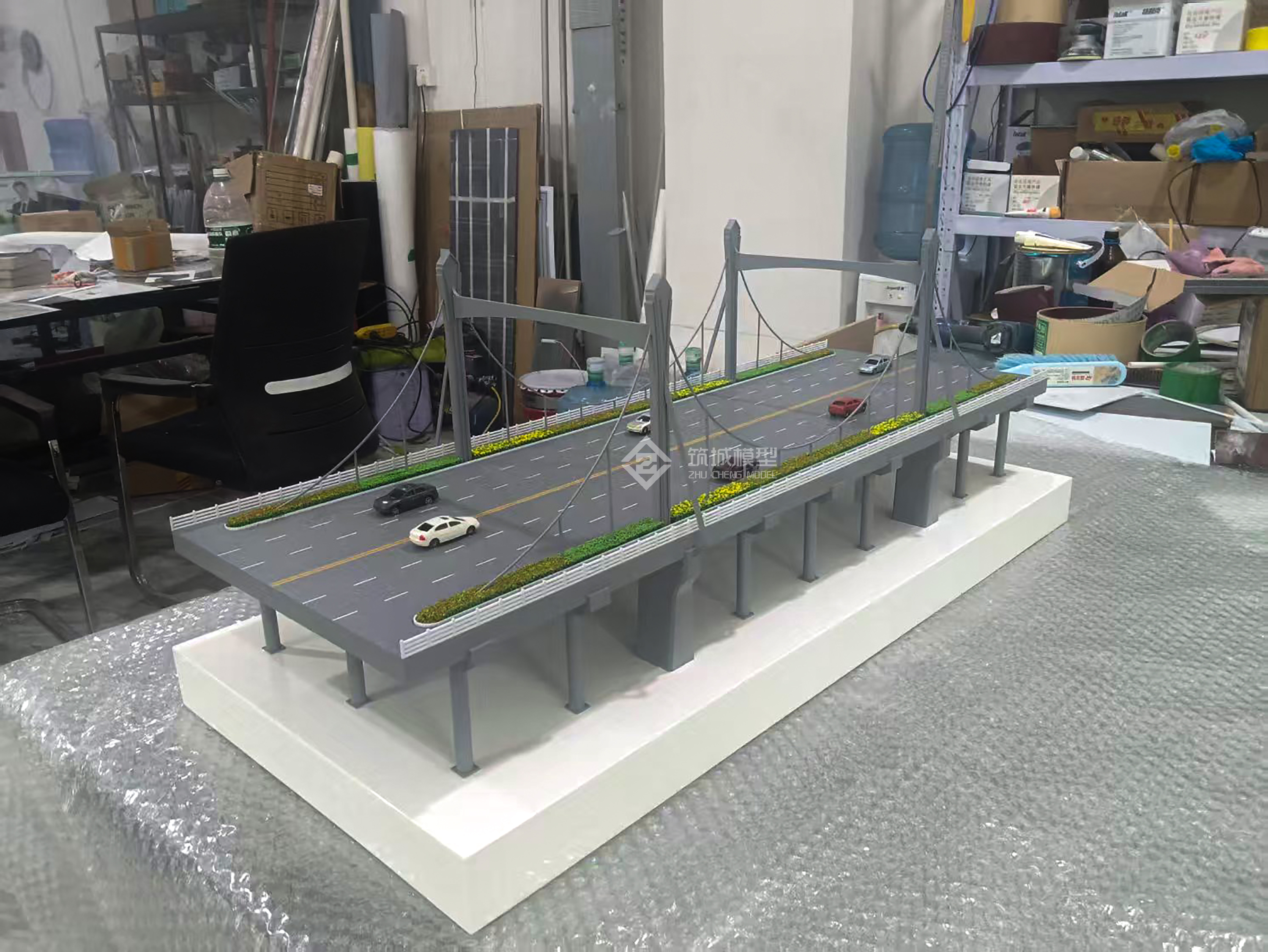 桥梁模型细节展示