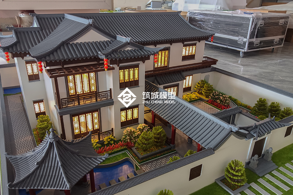 东方雨虹美墅乡墅模型 - 北京筑城世纪模型公司案例