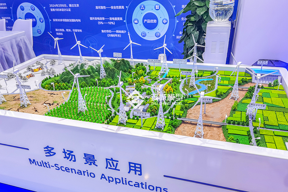 源网荷储实体沙盘模型-多能互补物理底座与底层联锁-筑城世纪定制