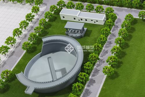 污水处理沙盘模型：从曝气控制到刮泥机时序，如何还原水处理全流程？ - 北京筑城世纪